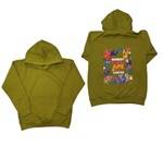 Kids Multi Primate Hoodie Khaki